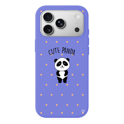 Cute Panda Lansman Model İçi Kadife Silikon Telefon Kılıfı
