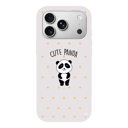Cute Panda Lansman Model İçi Kadife Silikon Telefon Kılıfı