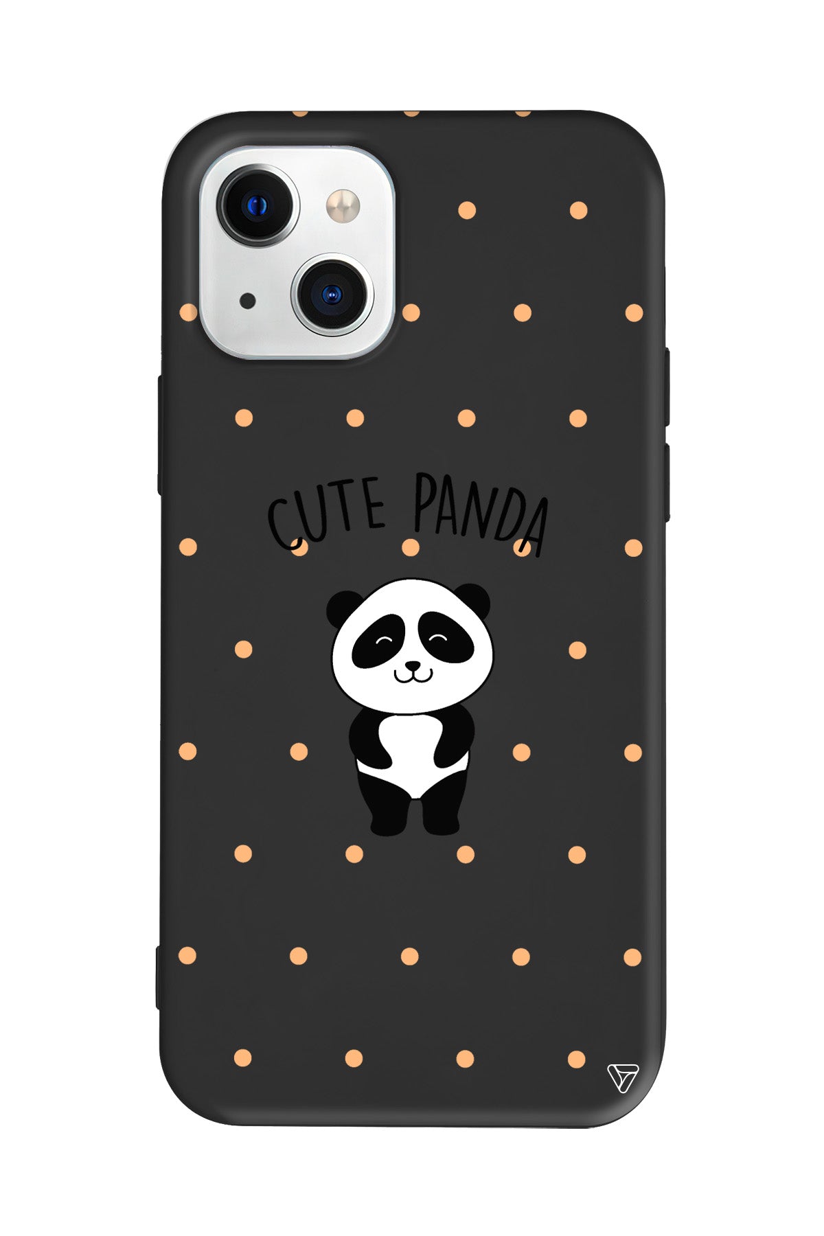 Cute Panda Lansman Model İçi Kadife Silikon Telefon Kılıfı – Plus Serisine Özel
