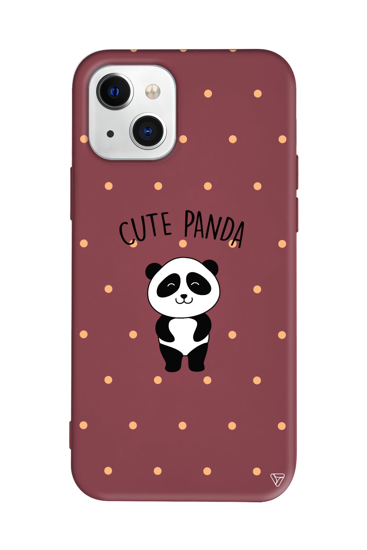 Cute Panda Lansman Model İçi Kadife Silikon Telefon Kılıfı – Plus Serisine Özel