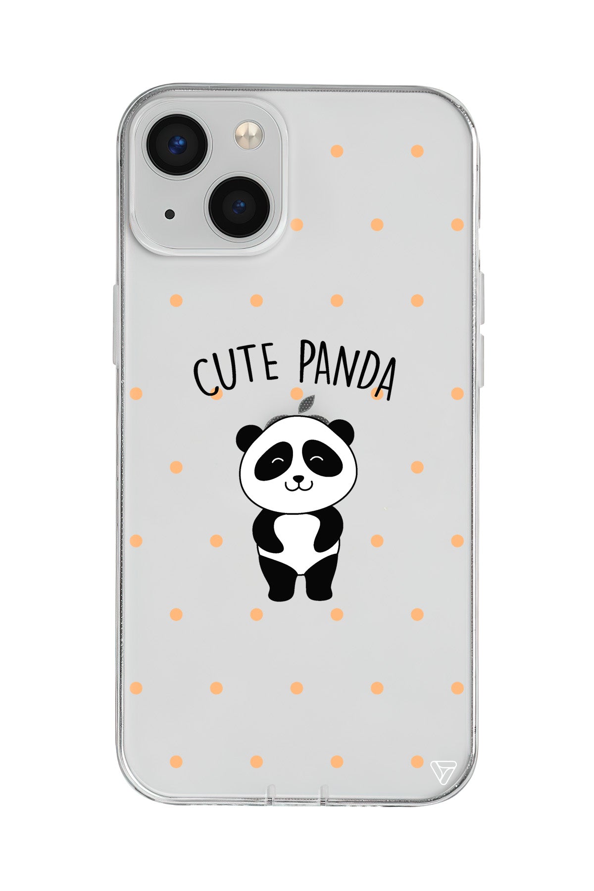 Cute Panda Lansman Model İçi Kadife Silikon Telefon Kılıfı