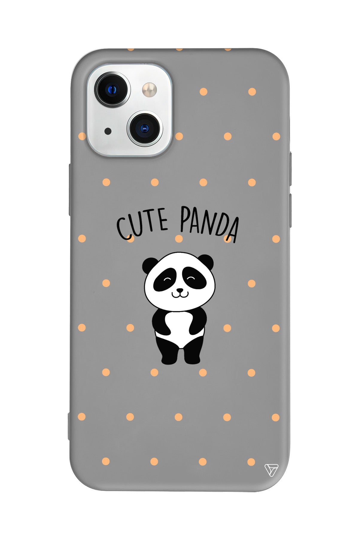 Cute Panda Lansman Model İçi Kadife Silikon Telefon Kılıfı – Plus Serisine Özel