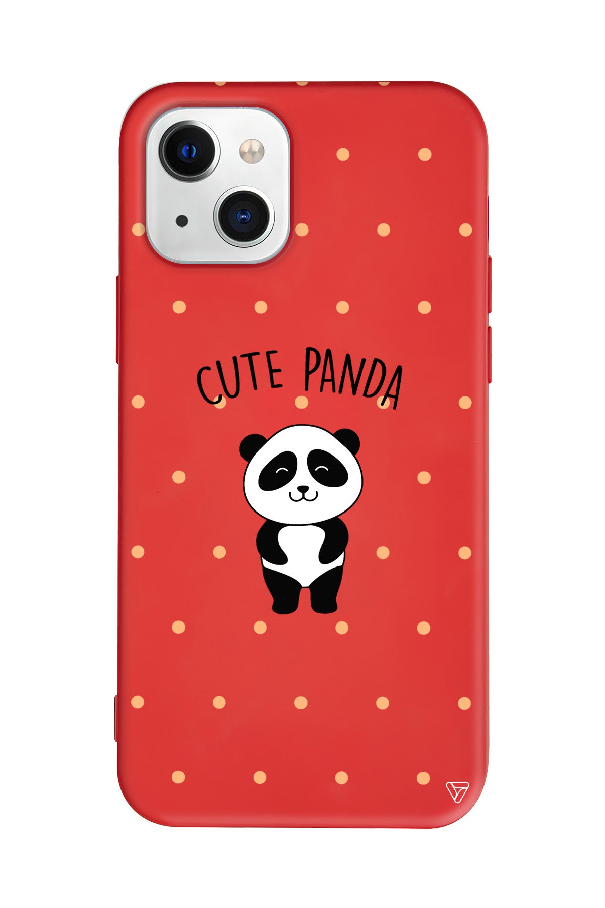Cute Panda Lansman Model İçi Kadife Silikon Telefon Kılıfı – Plus Serisine Özel