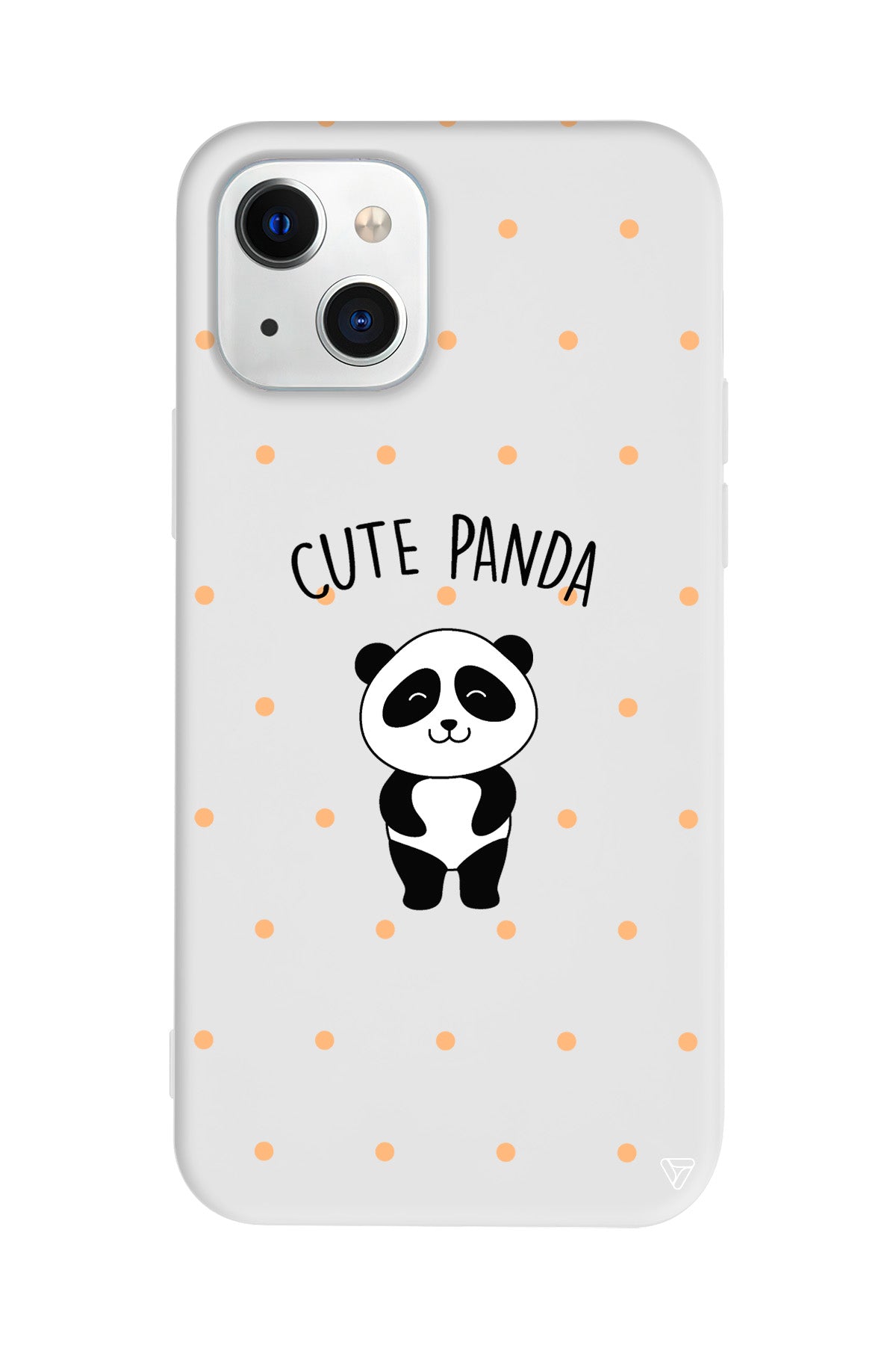 Cute Panda Lansman Model İçi Kadife Silikon Telefon Kılıfı