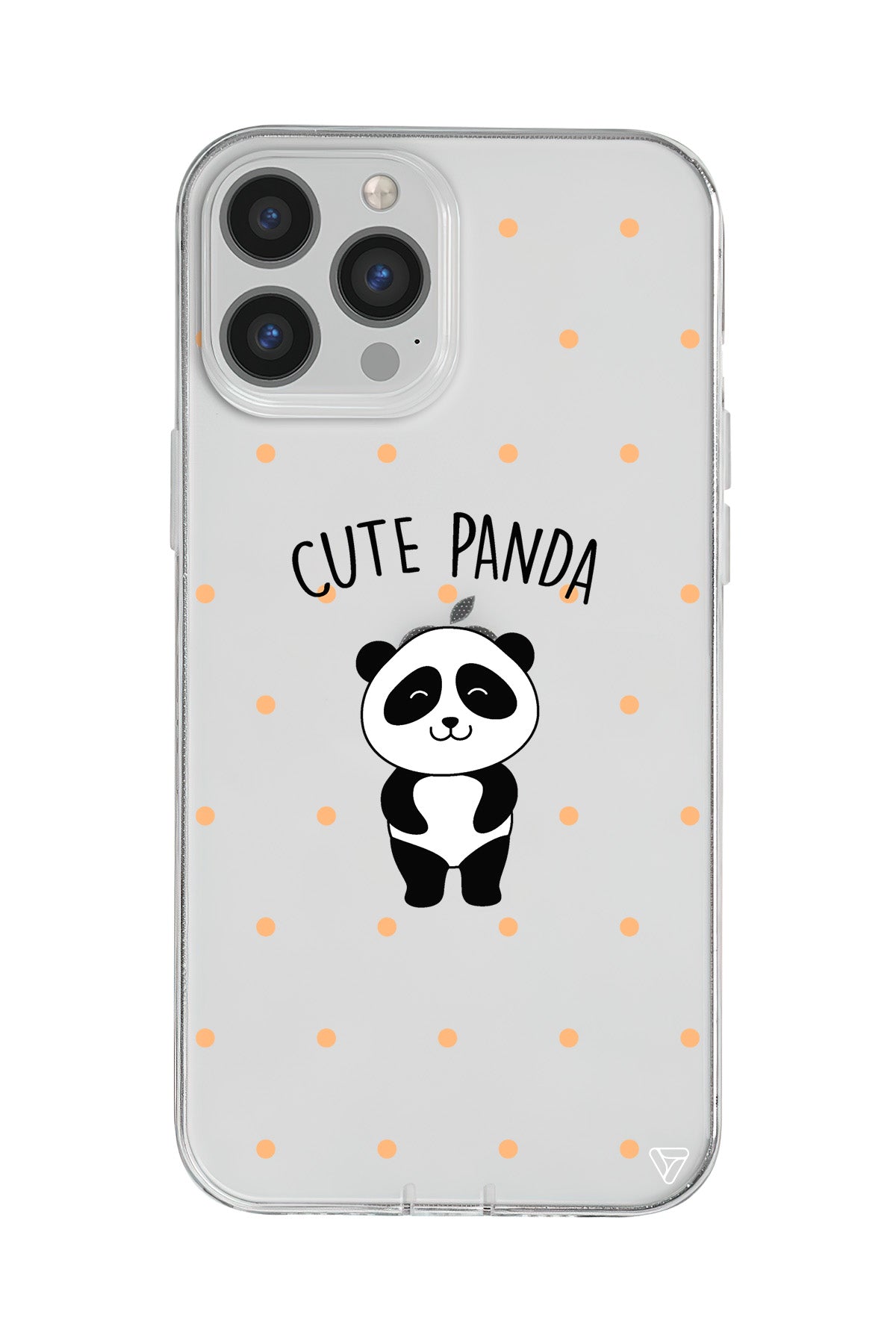 Cute Panda Lansman Model İçi Kadife Silikon Telefon Kılıfı