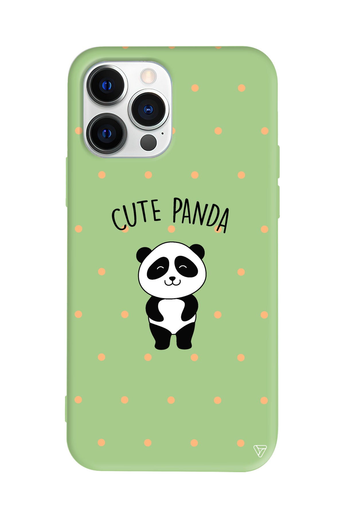 Cute Panda Lansman Model İçi Kadife Silikon Telefon Kılıfı