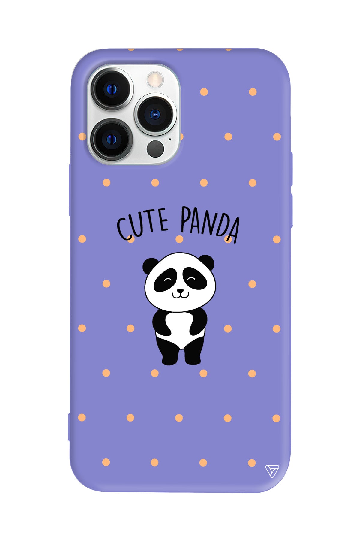 Cute Panda Lansman Model İçi Kadife Silikon Telefon Kılıfı