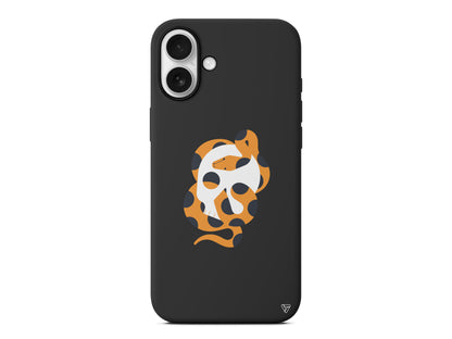 Turuncu Yilan Lansman Model İçi Kadife Silikon Telefon Kılıfı – Plus Serisine Özel