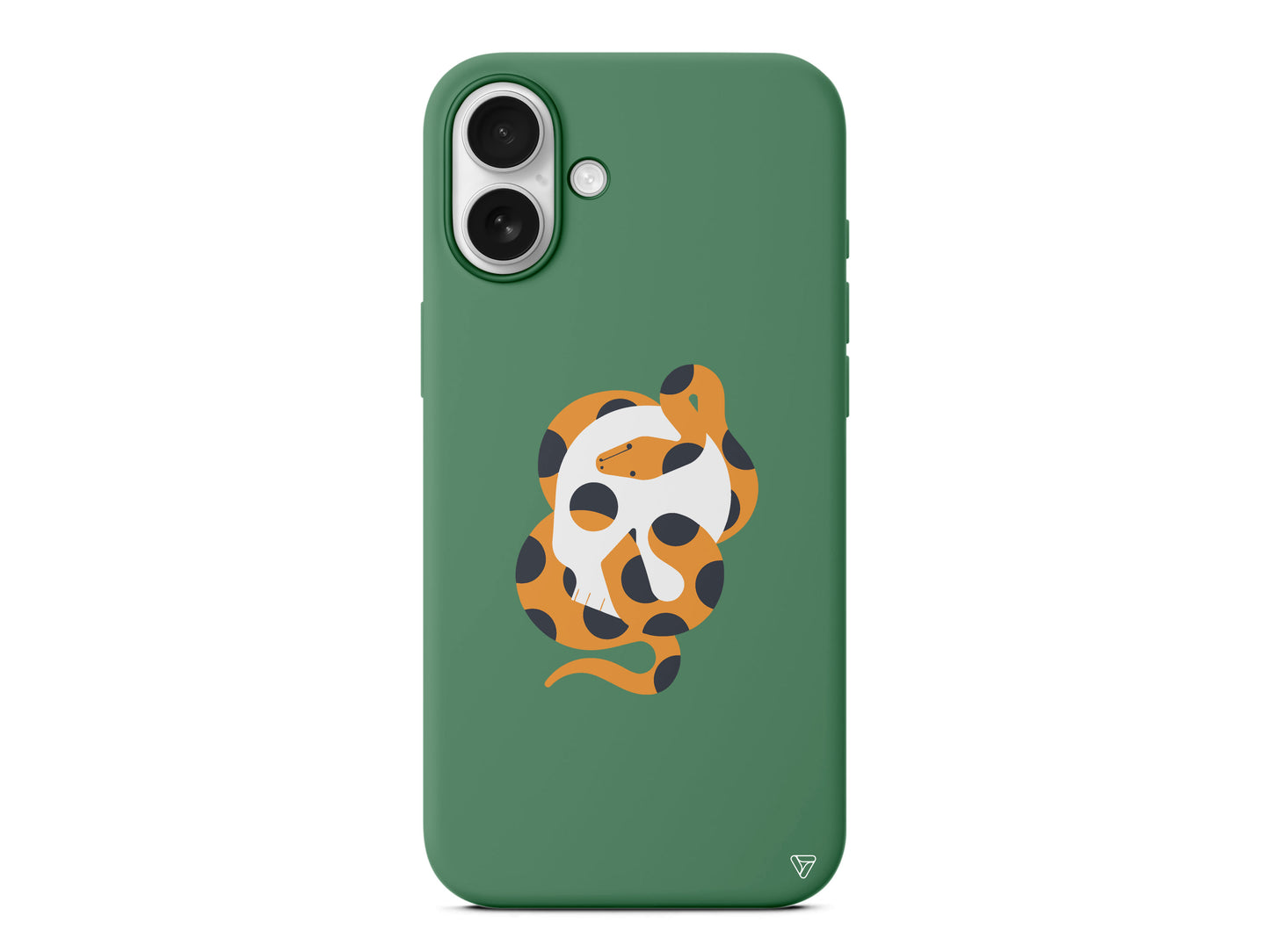 Turuncu Yilan Lansman Model İçi Kadife Silikon Telefon Kılıfı