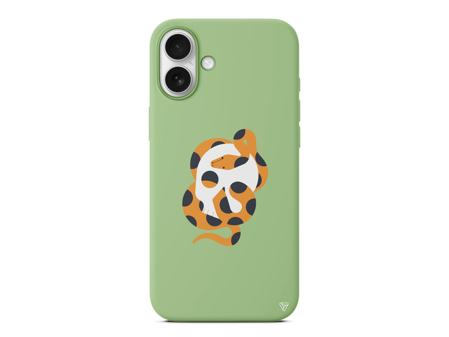 Turuncu Yilan Lansman Model İçi Kadife Silikon Telefon Kılıfı – Plus Serisine Özel