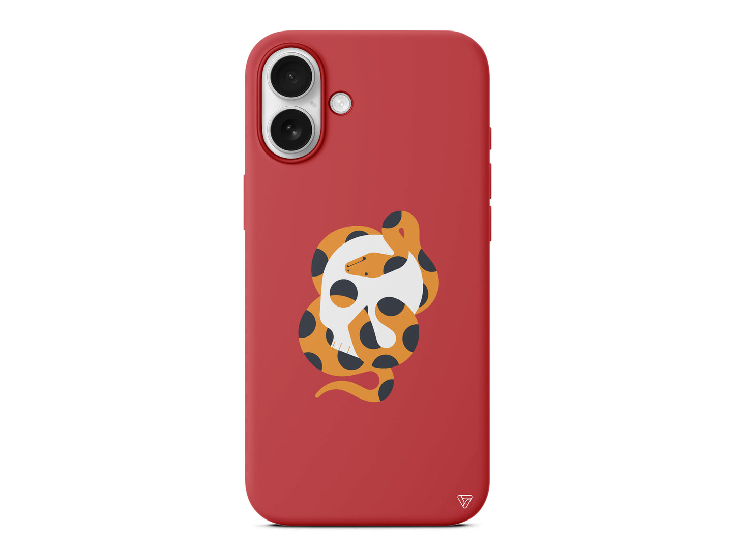 Turuncu Yilan Lansman Model İçi Kadife Silikon Telefon Kılıfı – Plus Serisine Özel