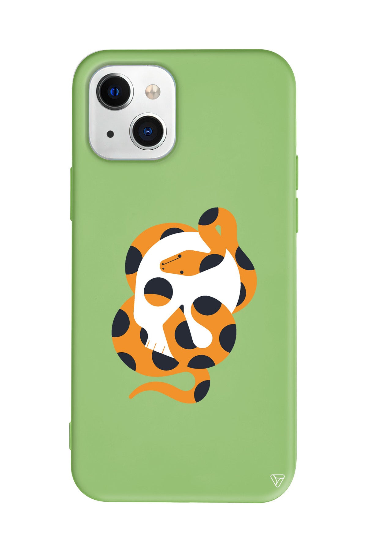 Turuncu Yilan Lansman Model İçi Kadife Silikon Telefon Kılıfı – Plus Serisine Özel