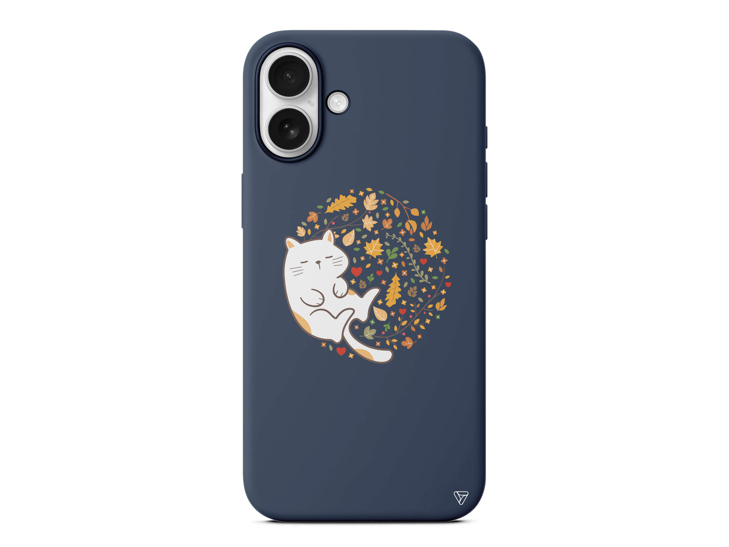 Uyuyan Kedi Lansman Model İçi Kadife Silikon Telefon Kılıfı – Plus Serisine Özel