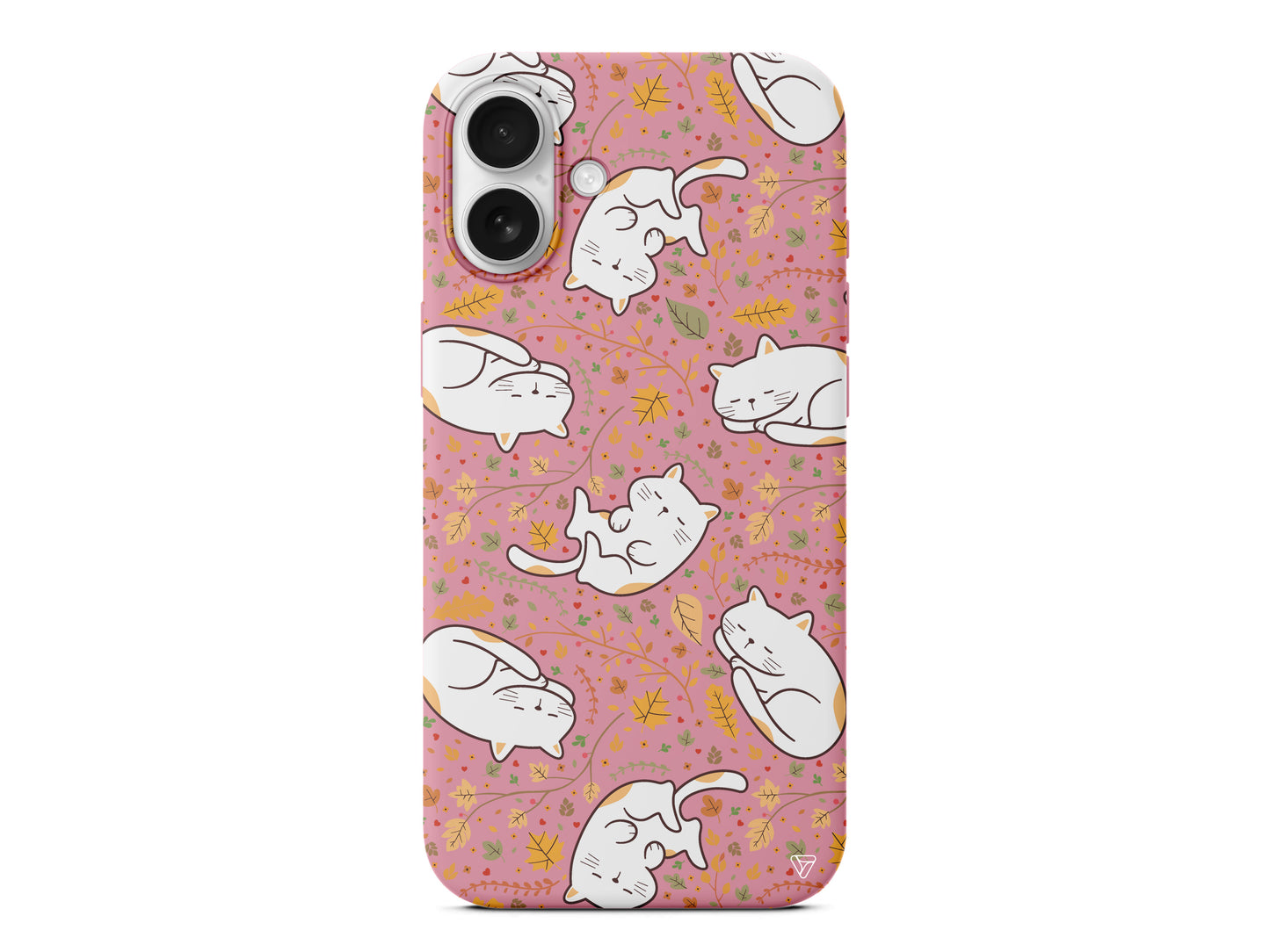 Uyuyan Kediler Lansman Model İçi Kadife Silikon Telefon Kılıfı