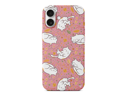 Uyuyan Kediler Lansman Model İçi Kadife Silikon Telefon Kılıfı – Plus Serisine Özel