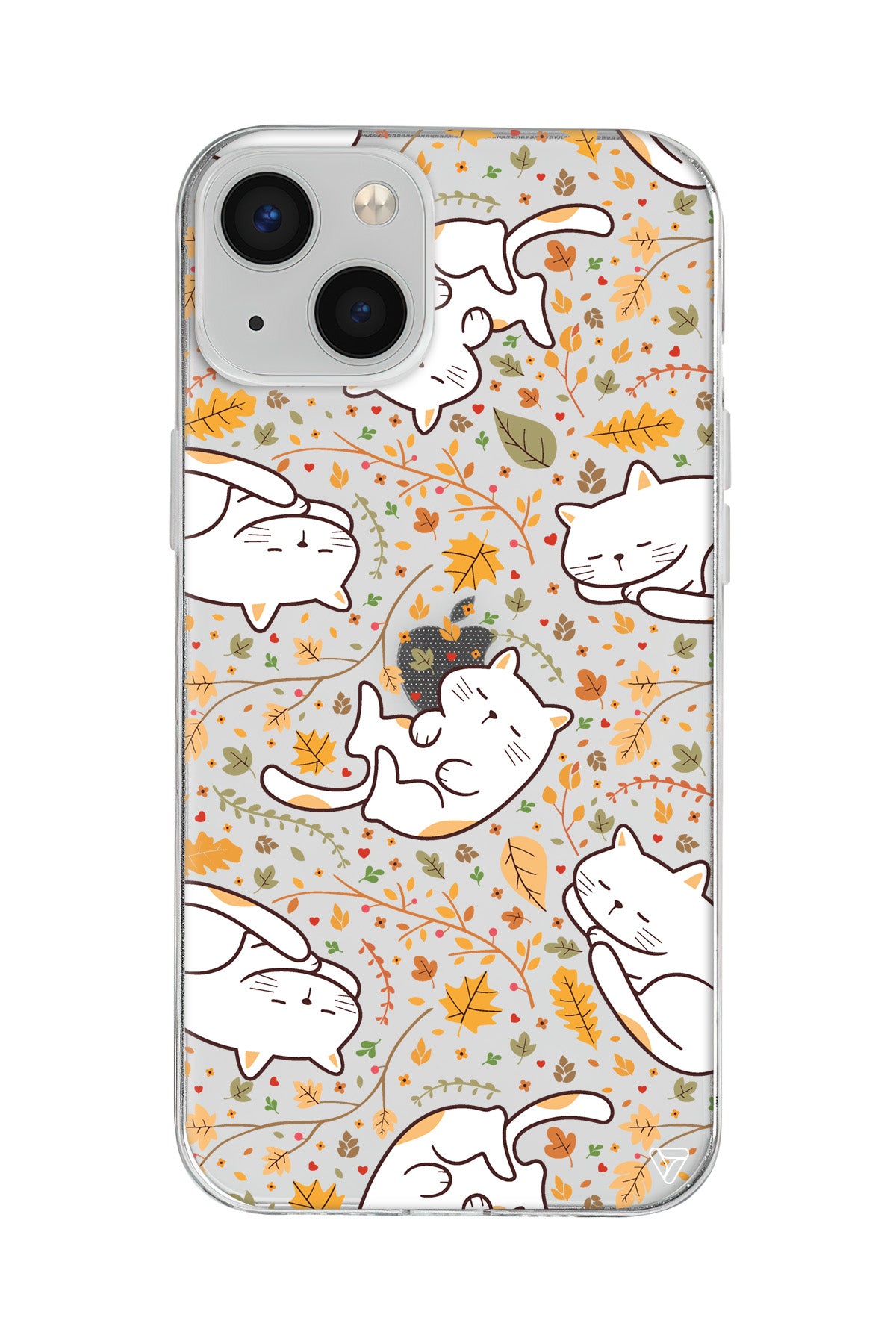 Uyuyan Kediler Lansman Model İçi Kadife Silikon Telefon Kılıfı