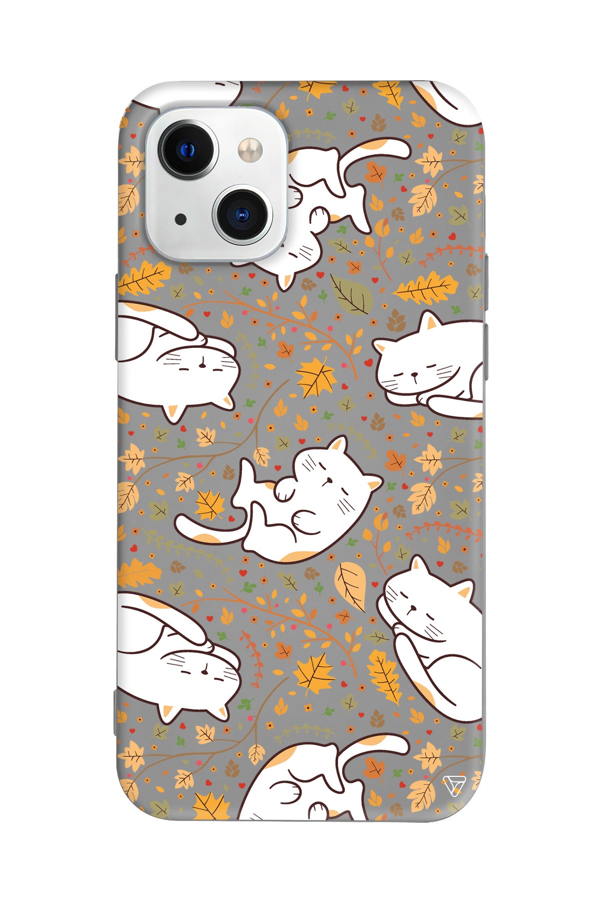 Uyuyan Kediler Lansman Model İçi Kadife Silikon Telefon Kılıfı – Plus Serisine Özel