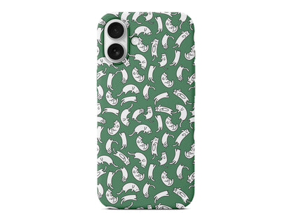 Ucusan Kediler Lansman Model İçi Kadife Silikon Telefon Kılıfı – Plus Serisine Özel