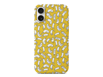 Ucusan Kediler Lansman Model İçi Kadife Silikon Telefon Kılıfı – Plus Serisine Özel