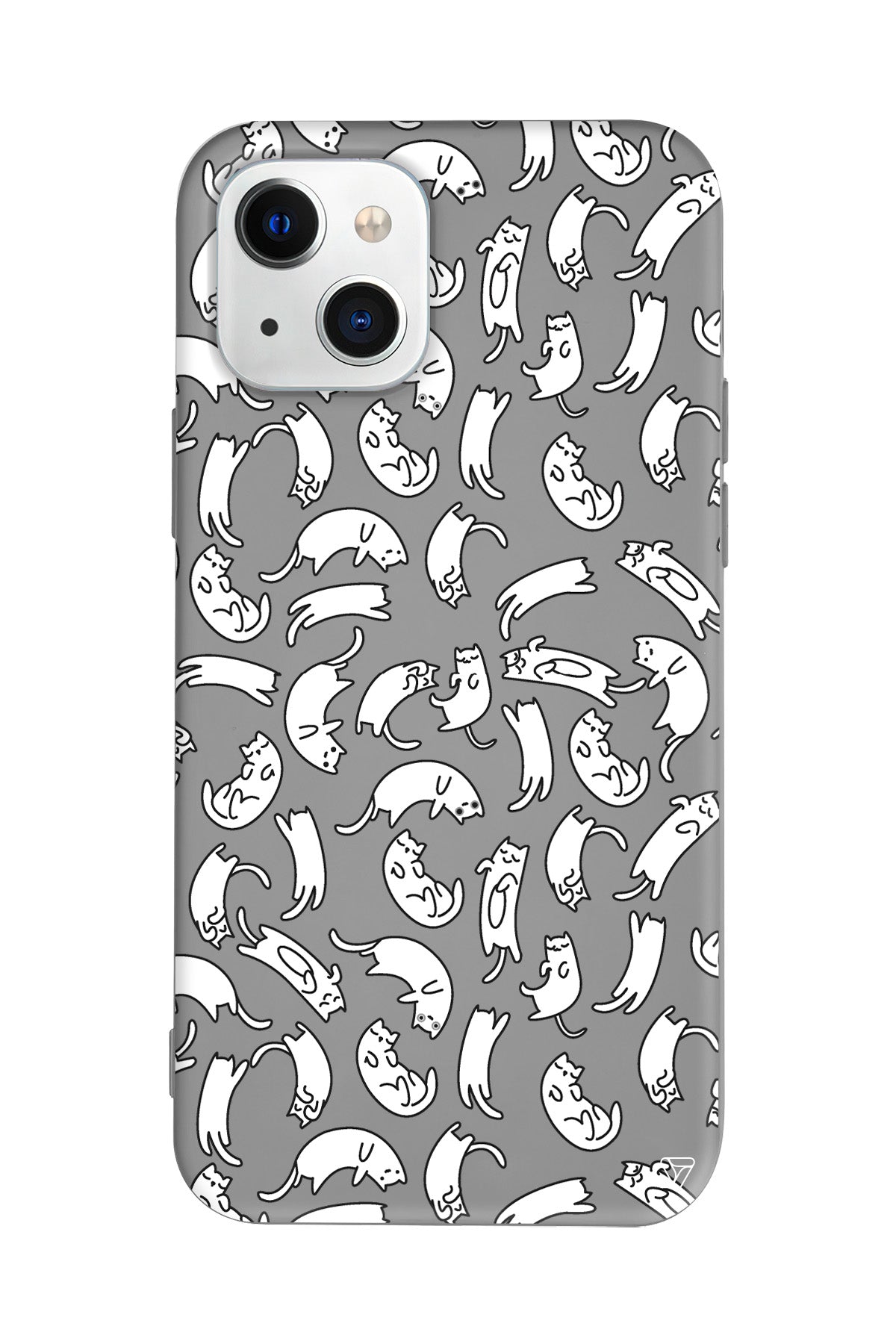 Ucusan Kediler Lansman Model İçi Kadife Silikon Telefon Kılıfı – Plus Serisine Özel