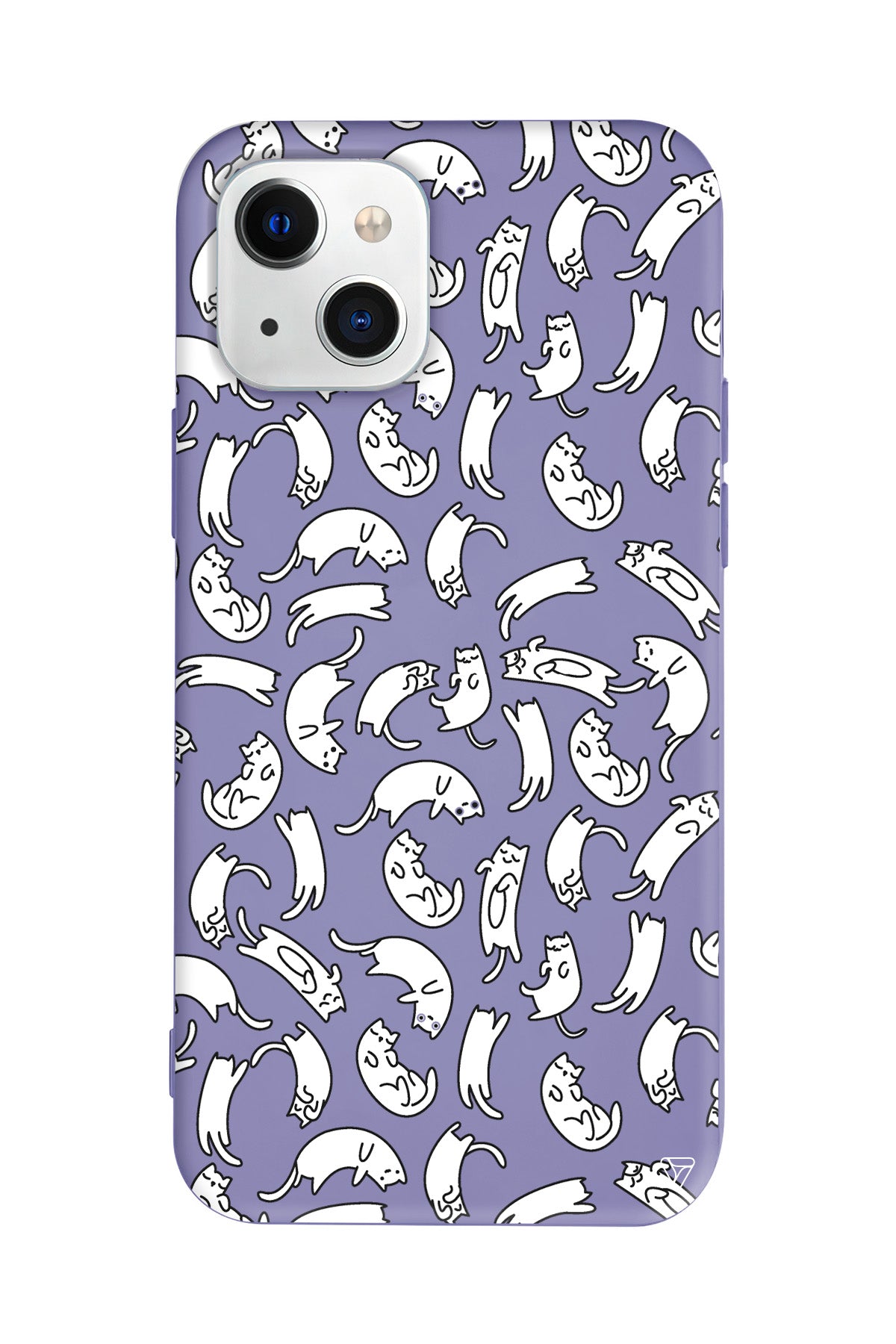 Ucusan Kediler Lansman Model İçi Kadife Silikon Telefon Kılıfı – Plus Serisine Özel