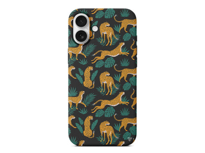 Leoparlar Lansman Model İçi Kadife Silikon Telefon Kılıfı