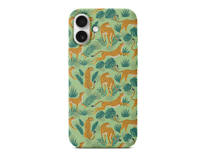 Leoparlar Lansman Model İçi Kadife Silikon Telefon Kılıfı