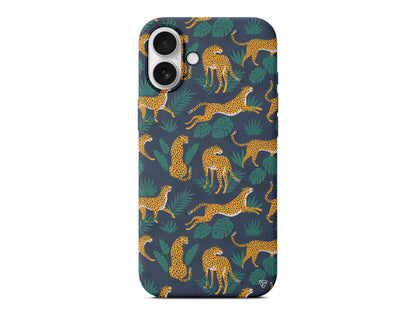 Leoparlar Lansman Model İçi Kadife Silikon Telefon Kılıfı