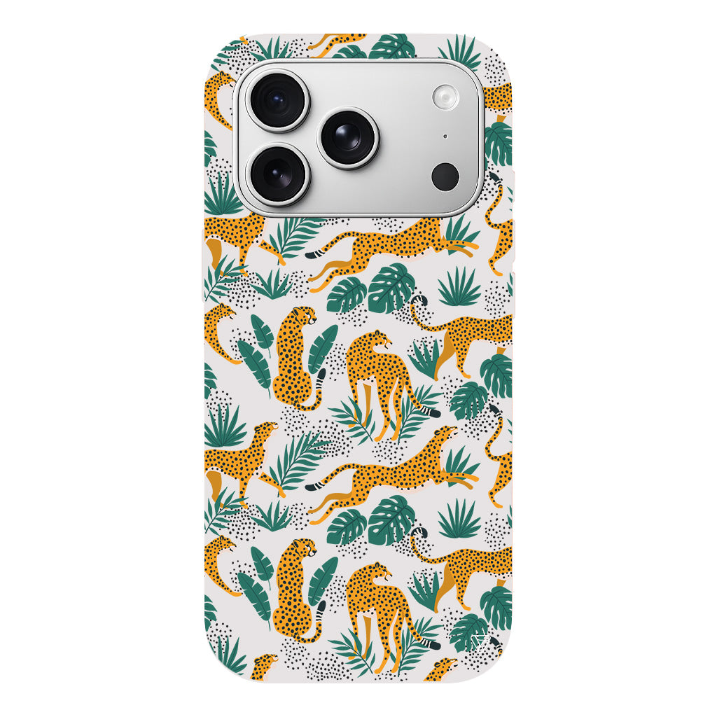 Leoparlar Lansman Model İçi Kadife Silikon Telefon Kılıfı