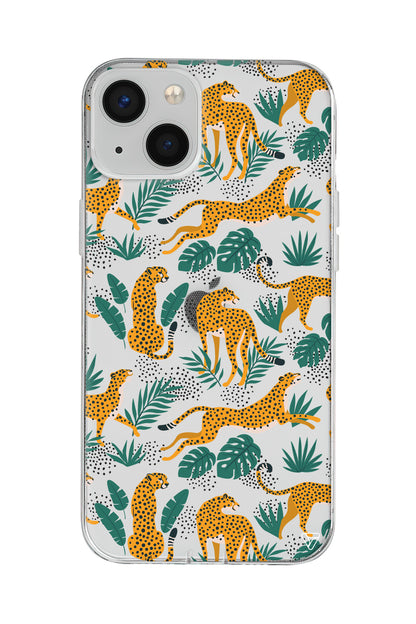 Leoparlar Lansman Model İçi Kadife Silikon Telefon Kılıfı