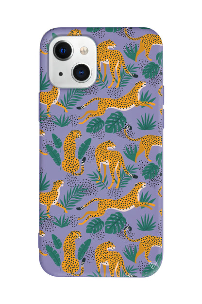 Leoparlar Lansman Model İçi Kadife Silikon Telefon Kılıfı