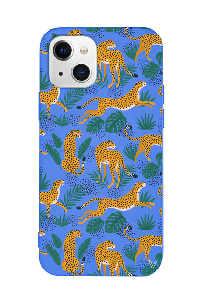 Leoparlar Lansman Model İçi Kadife Silikon Telefon Kılıfı