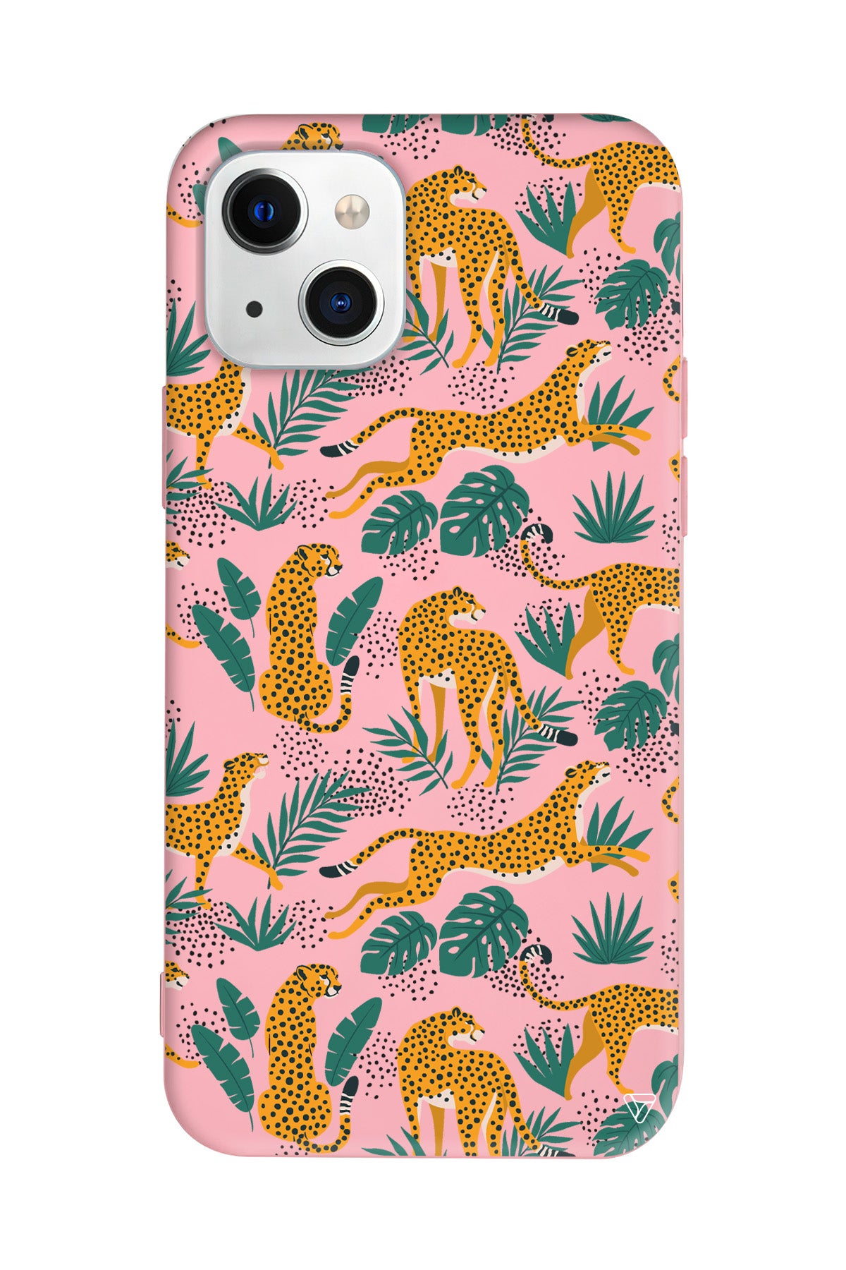 Leoparlar Lansman Model İçi Kadife Silikon Telefon Kılıfı