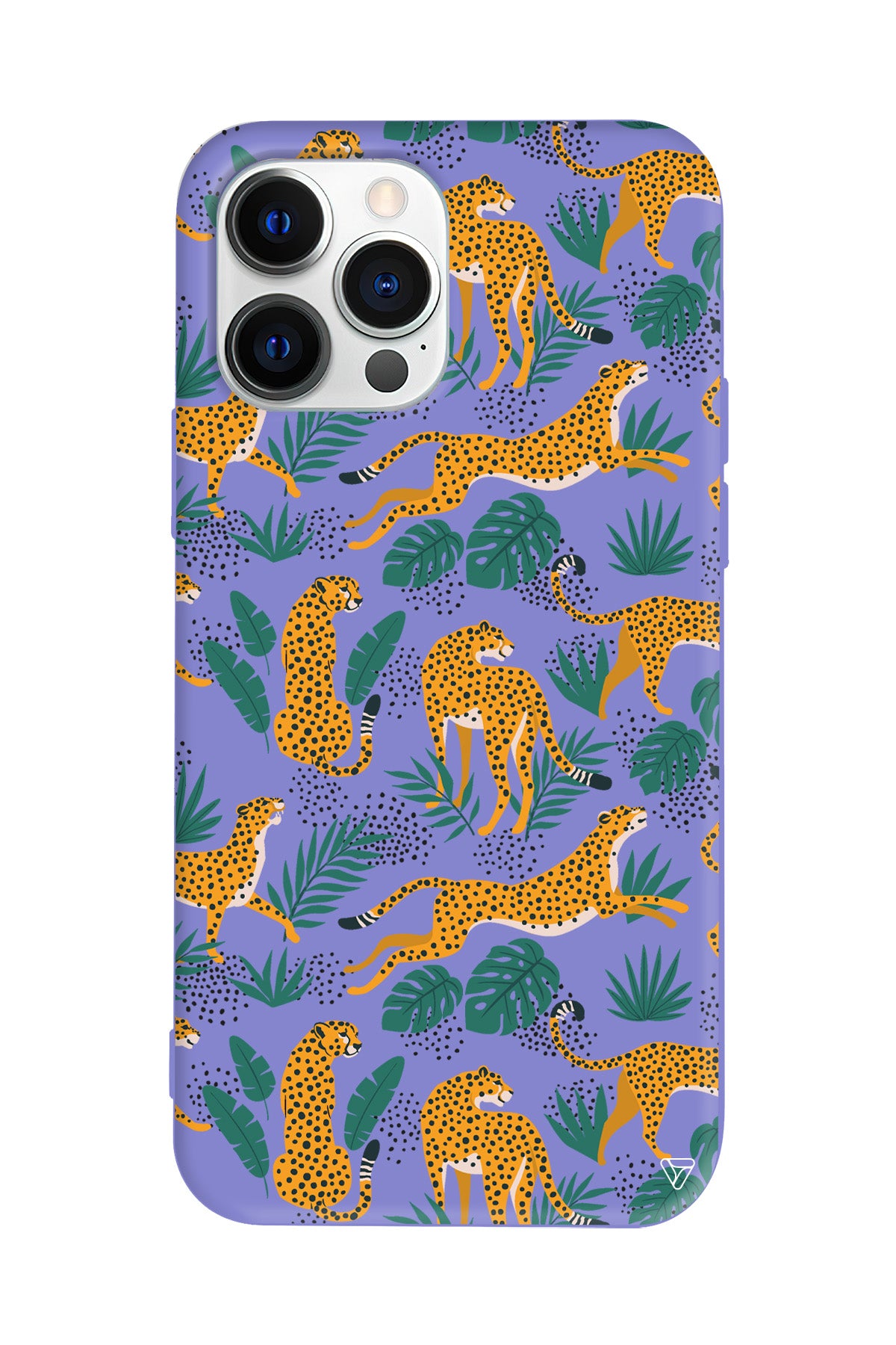 Leoparlar Lansman Model İçi Kadife Silikon Telefon Kılıfı