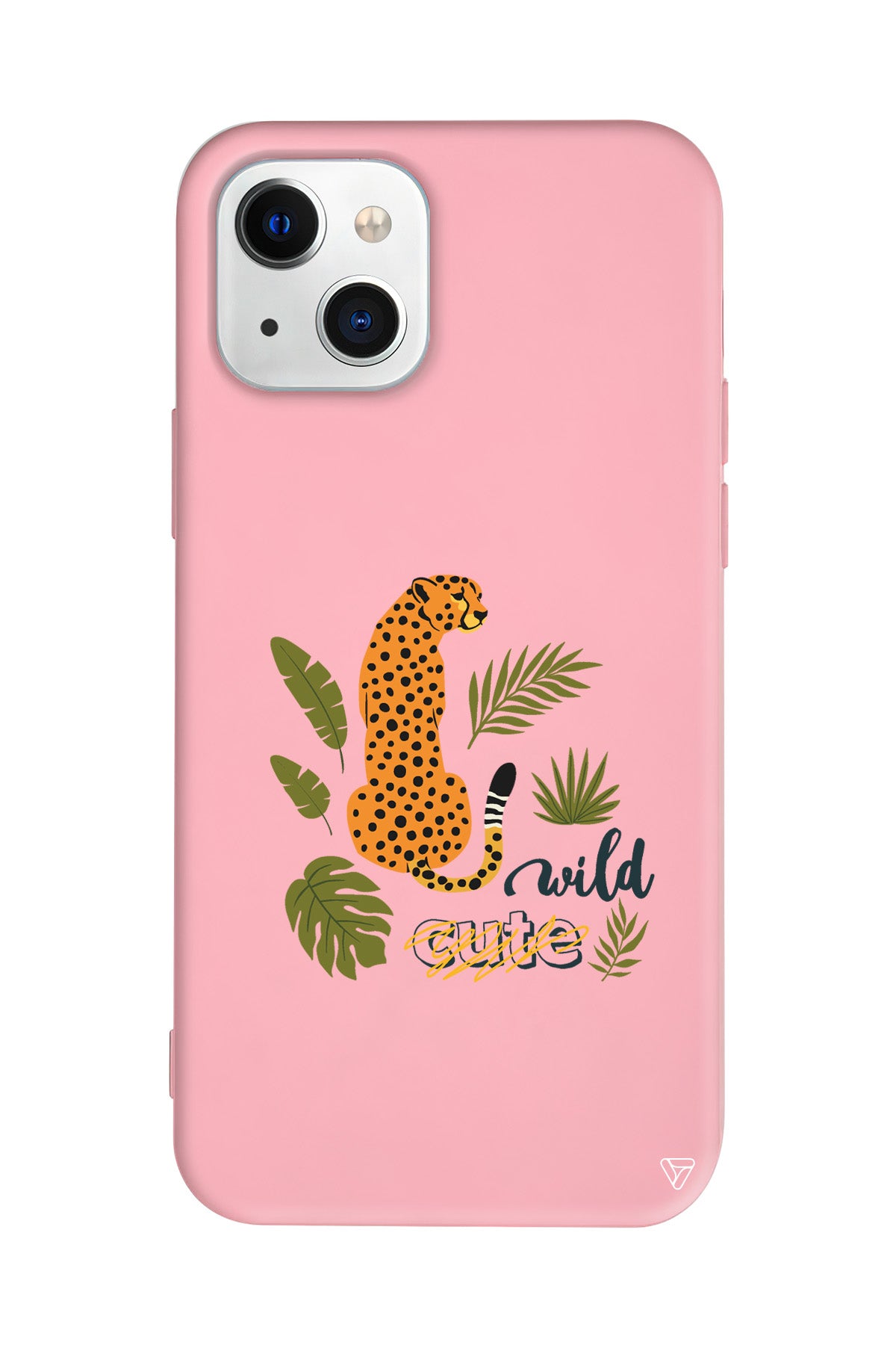 Vahsi Leopar Lansman Model İçi Kadife Silikon Telefon Kılıfı