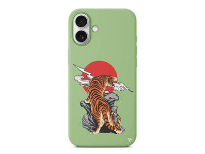 Kükreyen Leopar Lansman Model İçi Kadife Silikon Telefon Kılıfı – Plus Serisine Özel