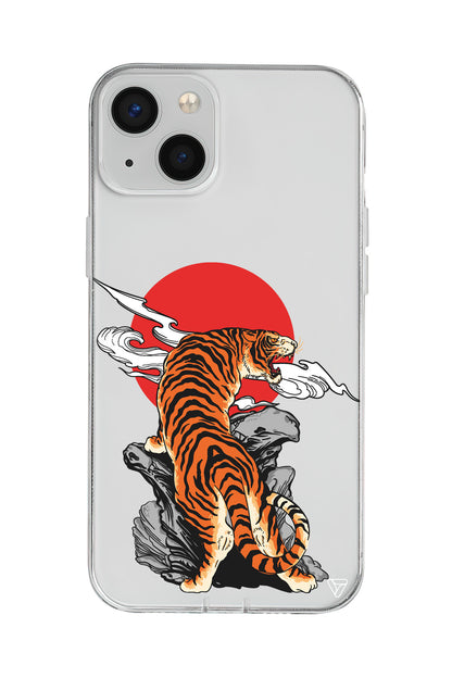 Kükreyen Leopar Lansman Model İçi Kadife Silikon Telefon Kılıfı – Plus Serisine Özel