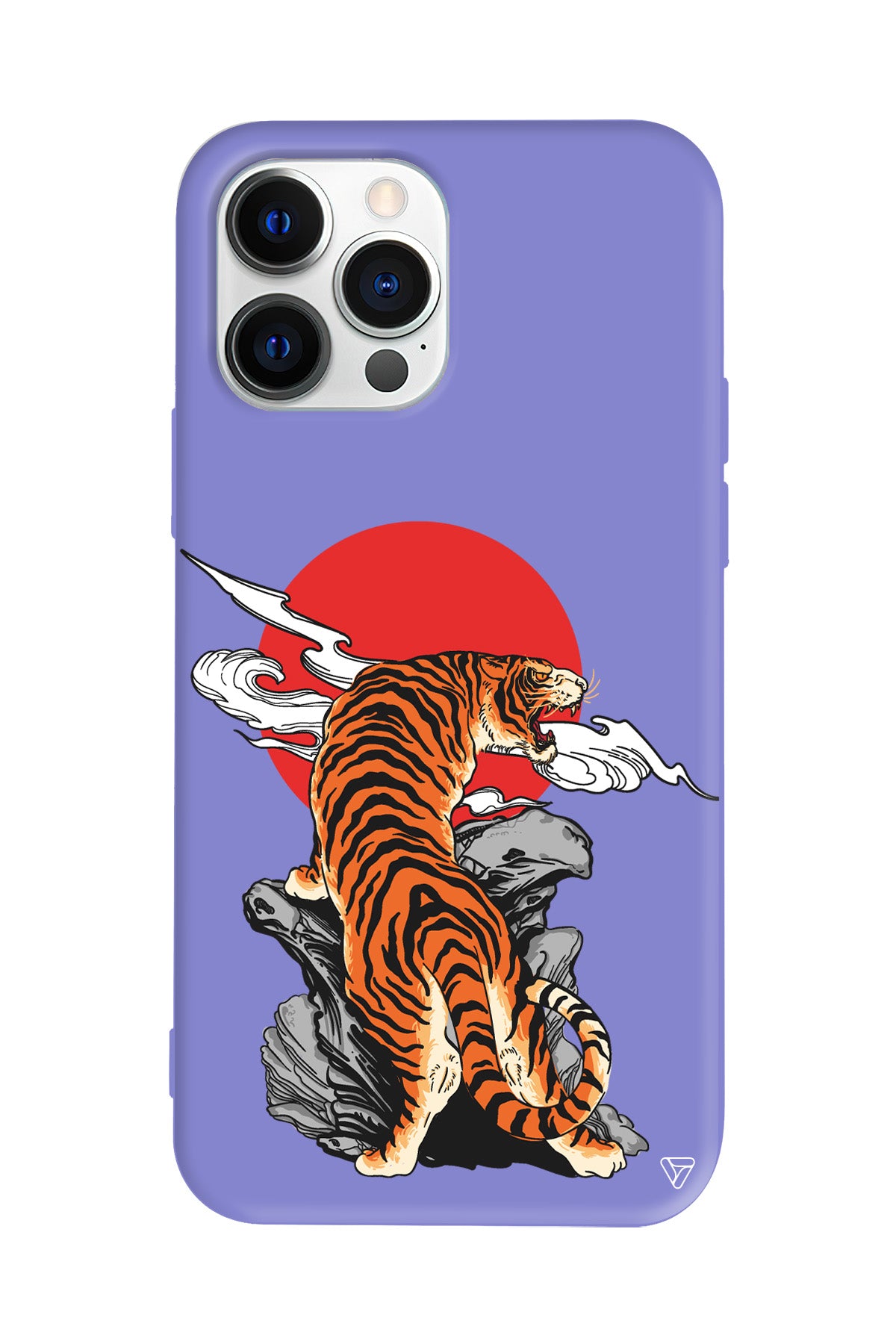 Kükreyen Leopar Lansman Model İçi Kadife Silikon Telefon Kılıfı