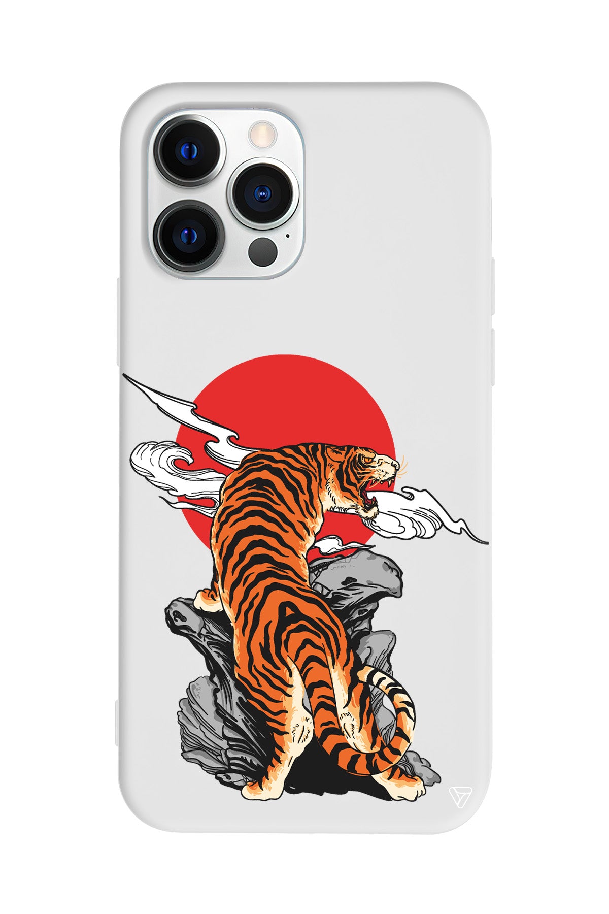 Kükreyen Leopar Lansman Model İçi Kadife Silikon Telefon Kılıfı