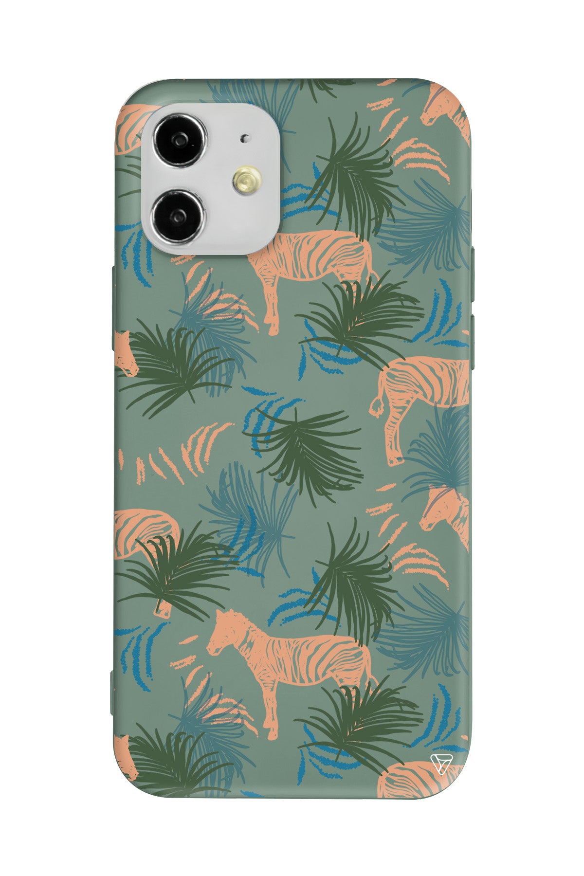 Zebralar Lansman Model İçi Kadife Silikon Telefon Kılıfı