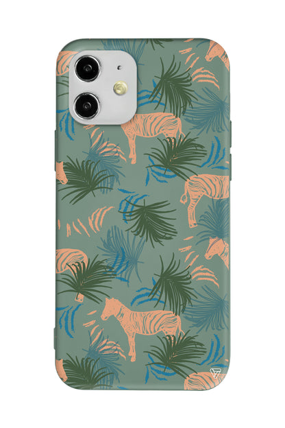 Zebralar Lansman Model İçi Kadife Silikon Telefon Kılıfı