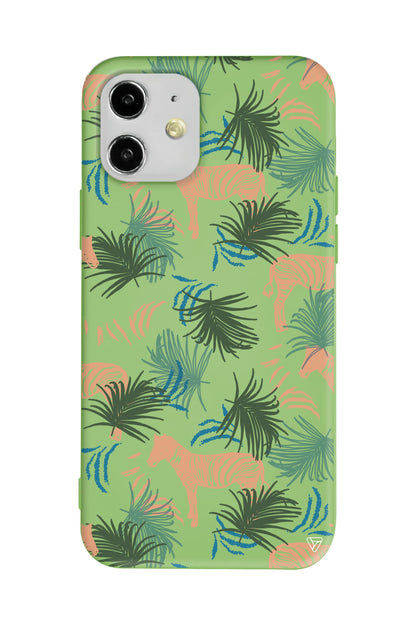 Zebralar Lansman Model İçi Kadife Silikon Telefon Kılıfı