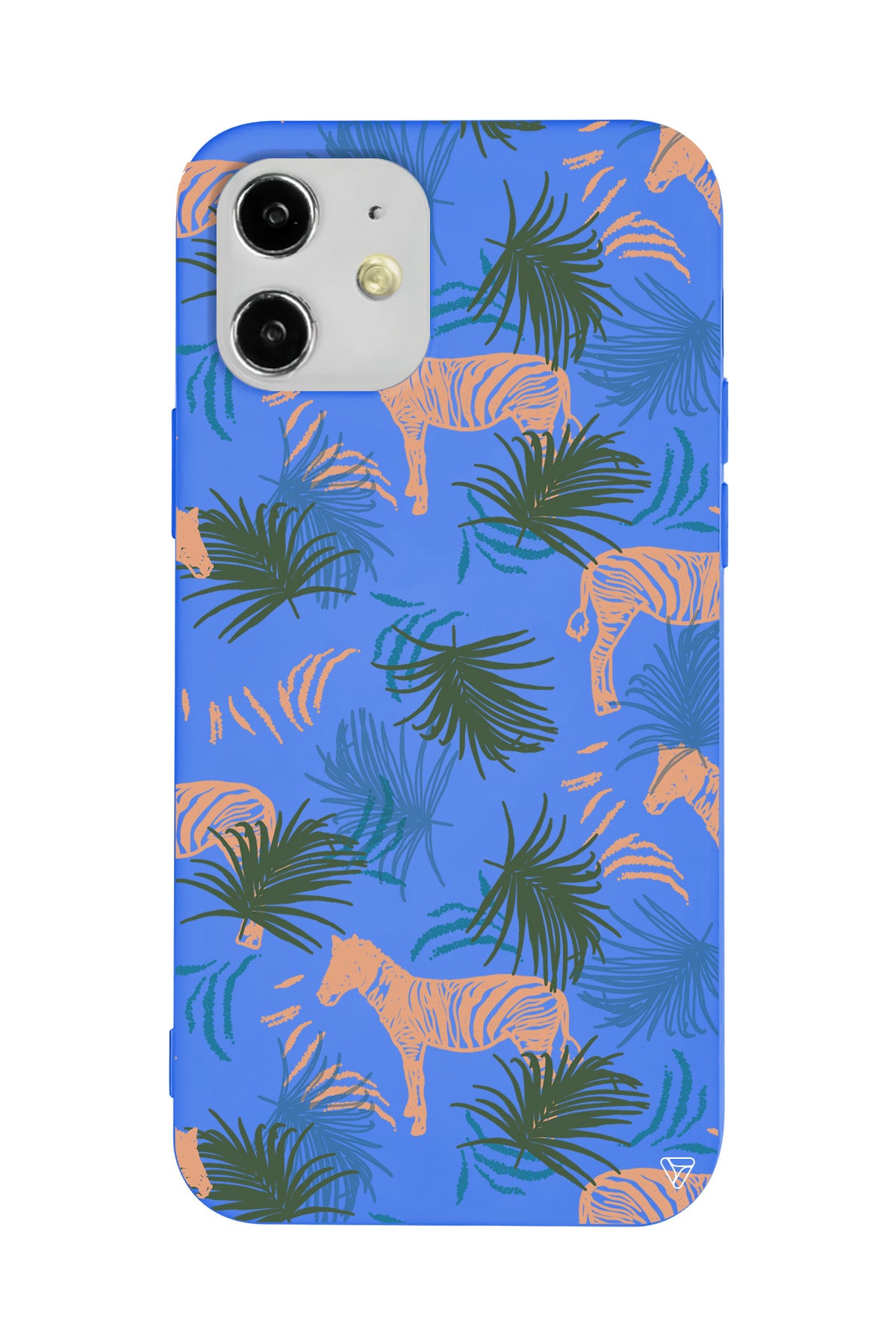 Zebralar Lansman Model İçi Kadife Silikon Telefon Kılıfı