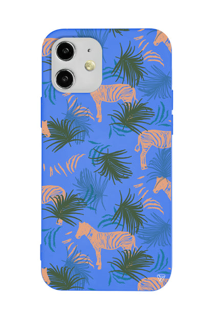 Zebralar Lansman Model İçi Kadife Silikon Telefon Kılıfı