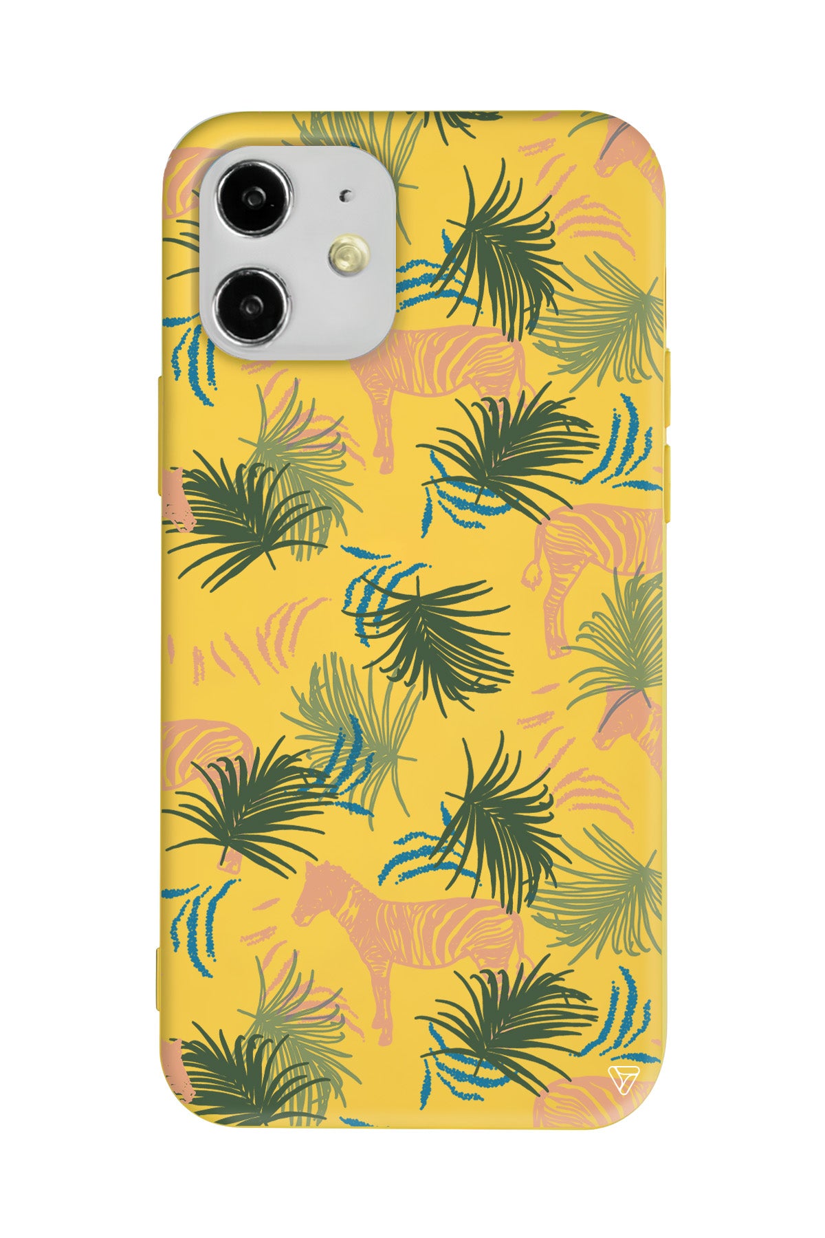 Zebralar Lansman Model İçi Kadife Silikon Telefon Kılıfı