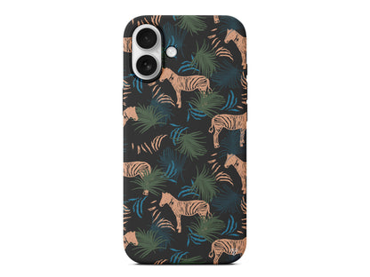 Zebralar Lansman Model İçi Kadife Silikon Telefon Kılıfı