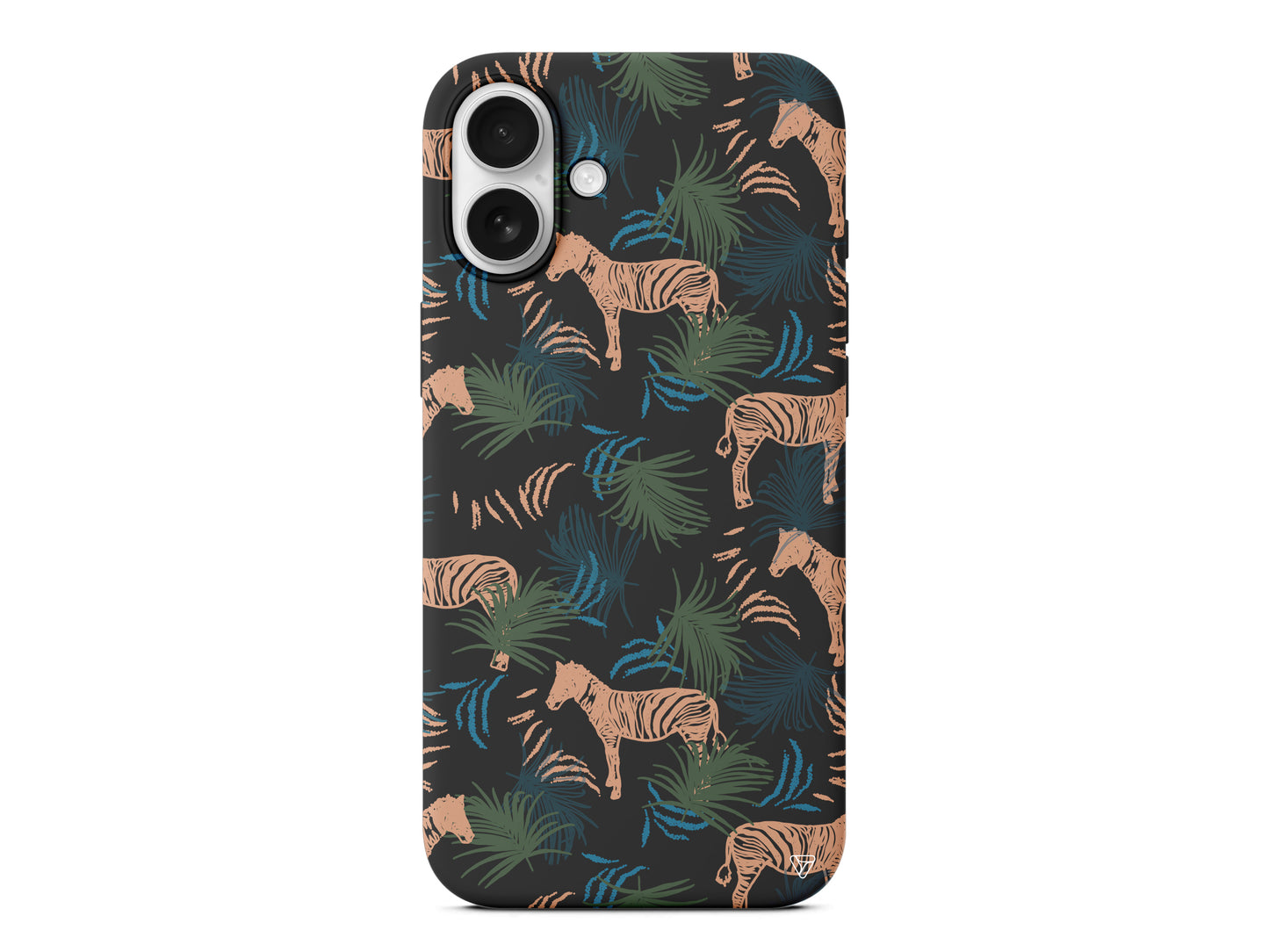 Zebralar Lansman Model İçi Kadife Silikon Telefon Kılıfı