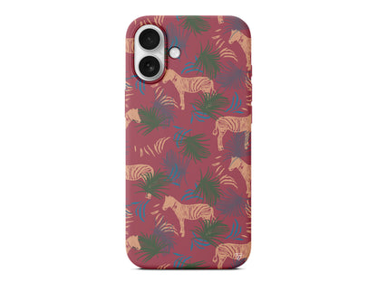 Zebralar Lansman Model İçi Kadife Silikon Telefon Kılıfı