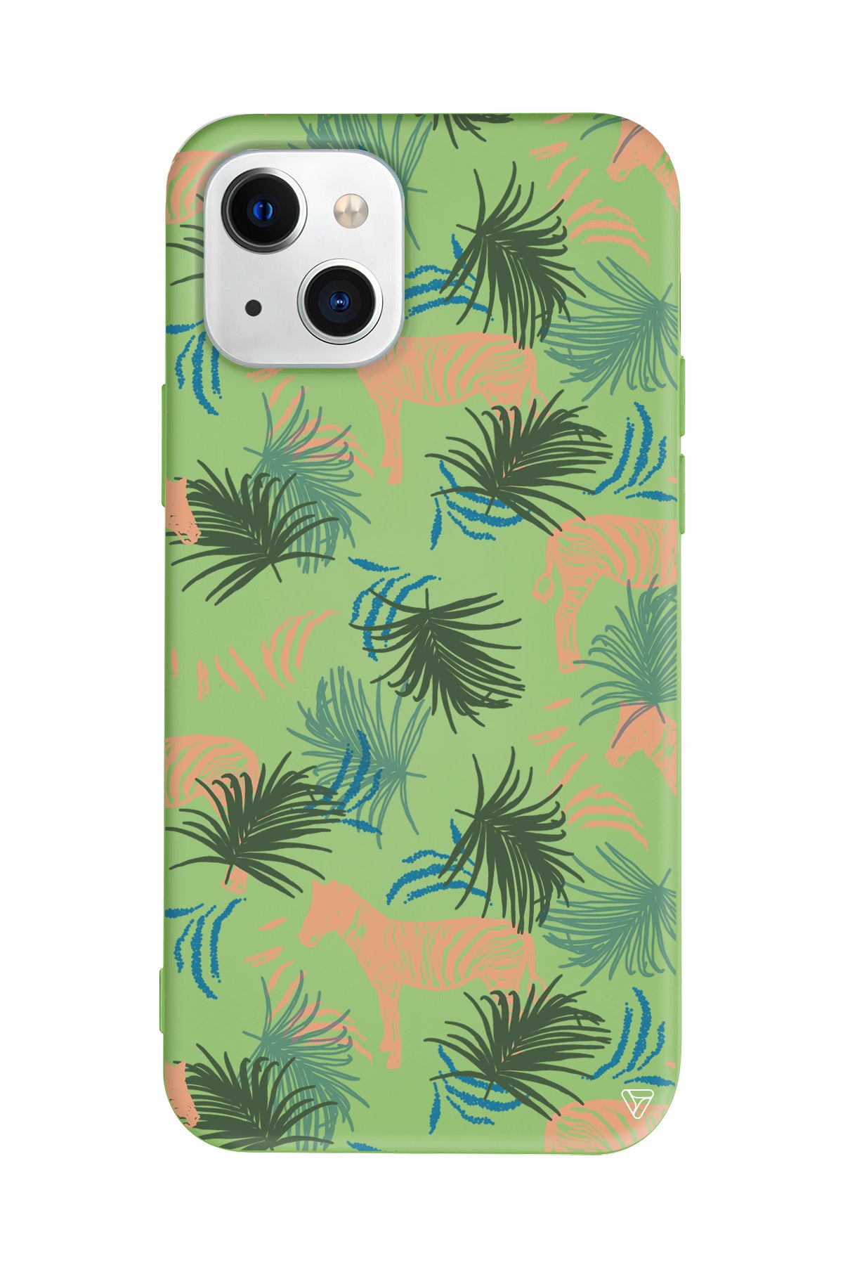 Zebralar Lansman Model İçi Kadife Silikon Telefon Kılıfı