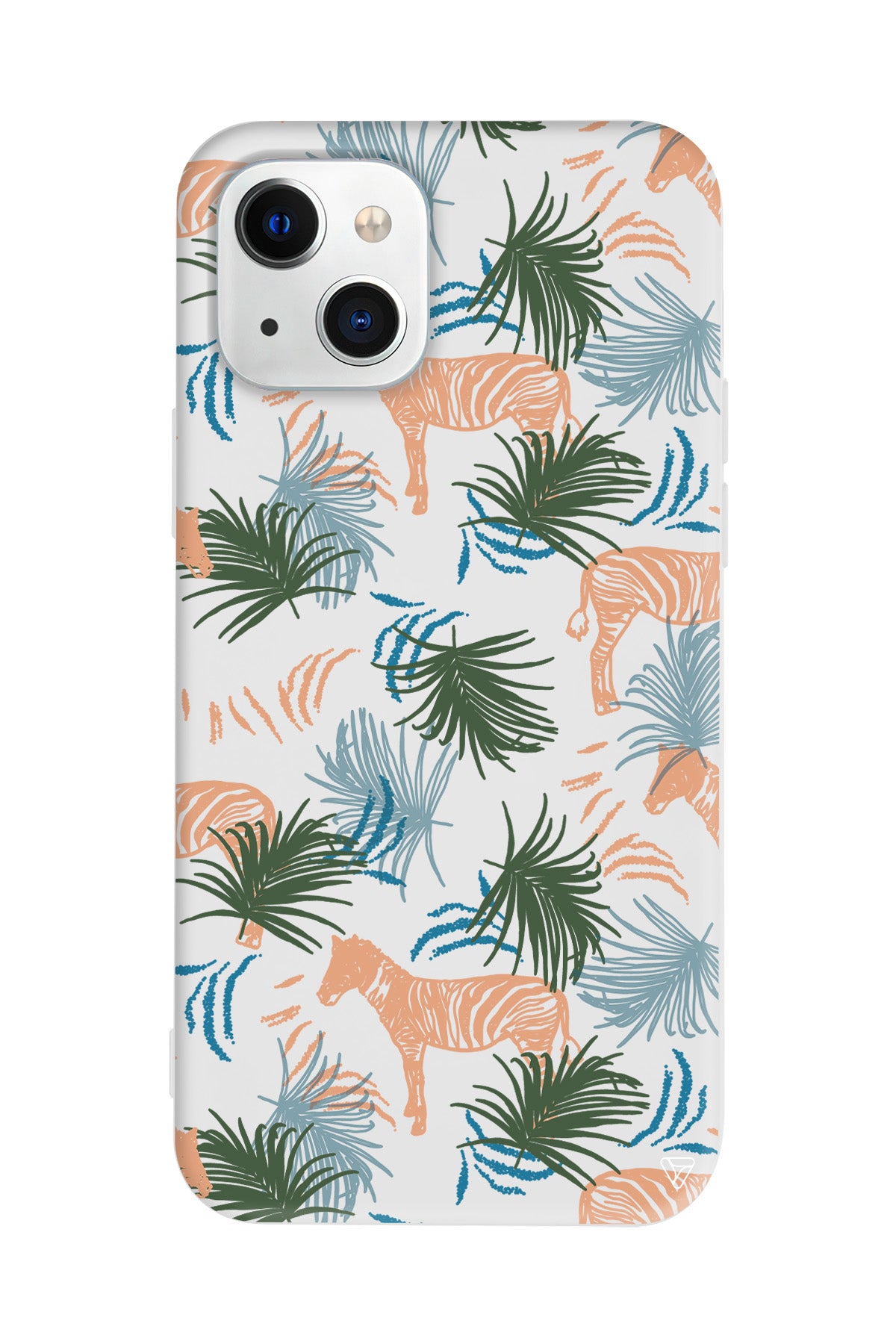 Zebralar Lansman Model İçi Kadife Silikon Telefon Kılıfı